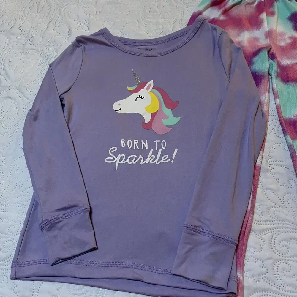 Rene Rofe Unicorn PJ Set Size 8